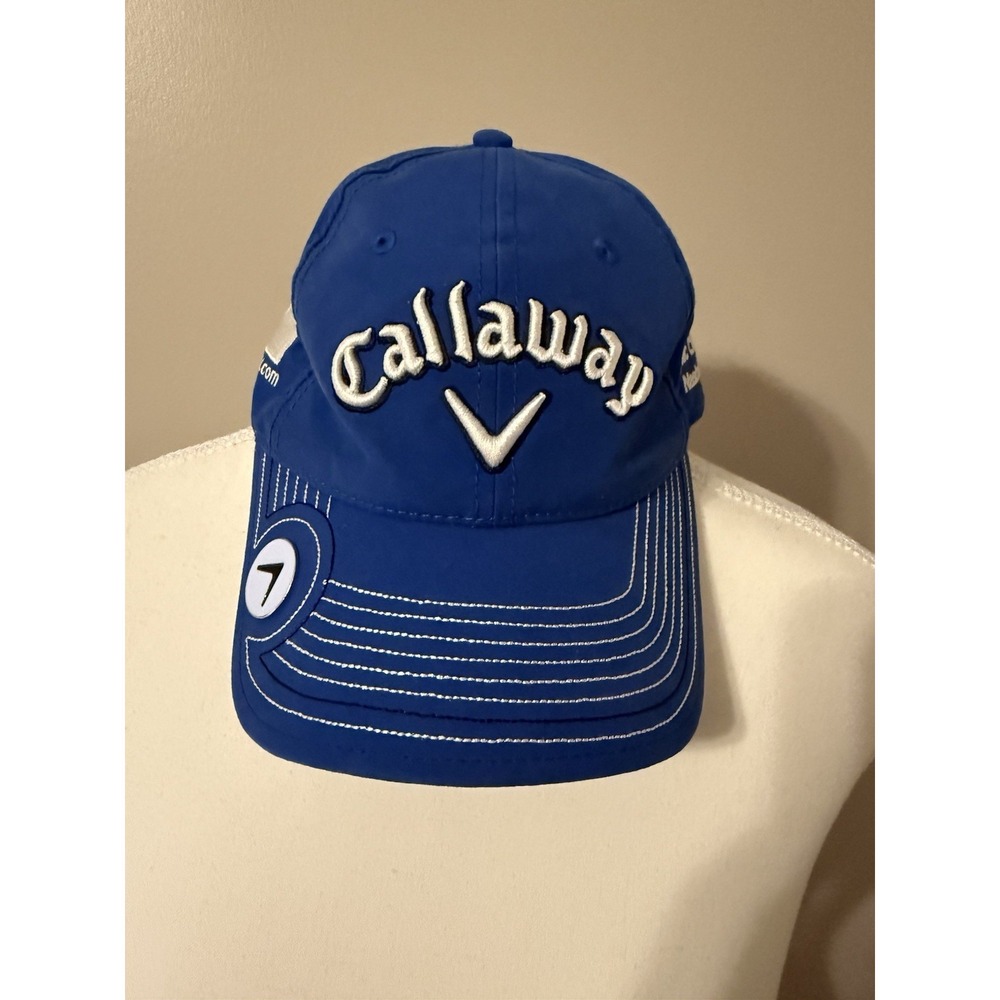 Callway Magna Cap Odyssey Adjustable Blue Golf Music City Classic w/Ball Marker